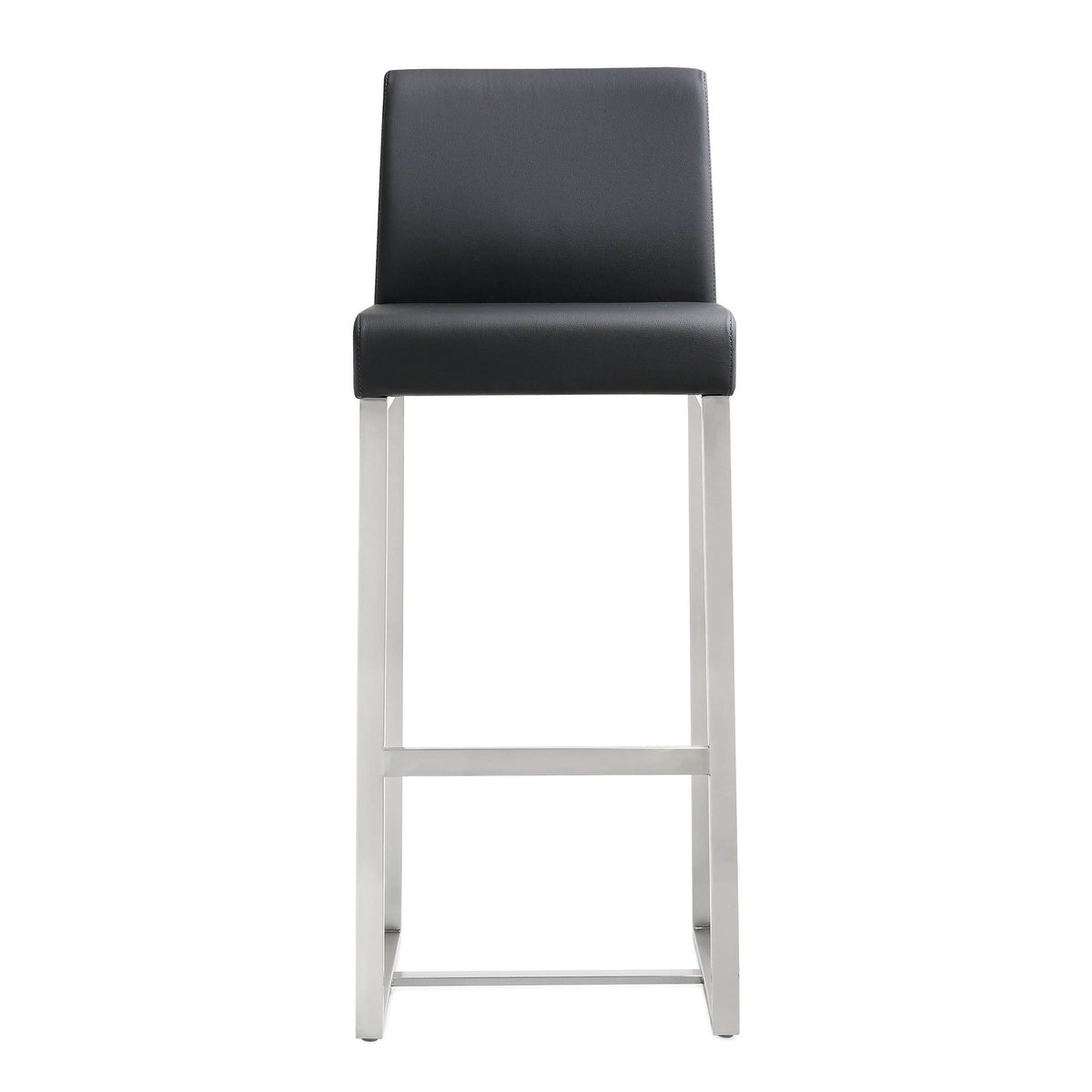Denmark - Stainless Steel Barstool (Set of 2) - R&R Furniture Gallery (Fountain Valley, CA)