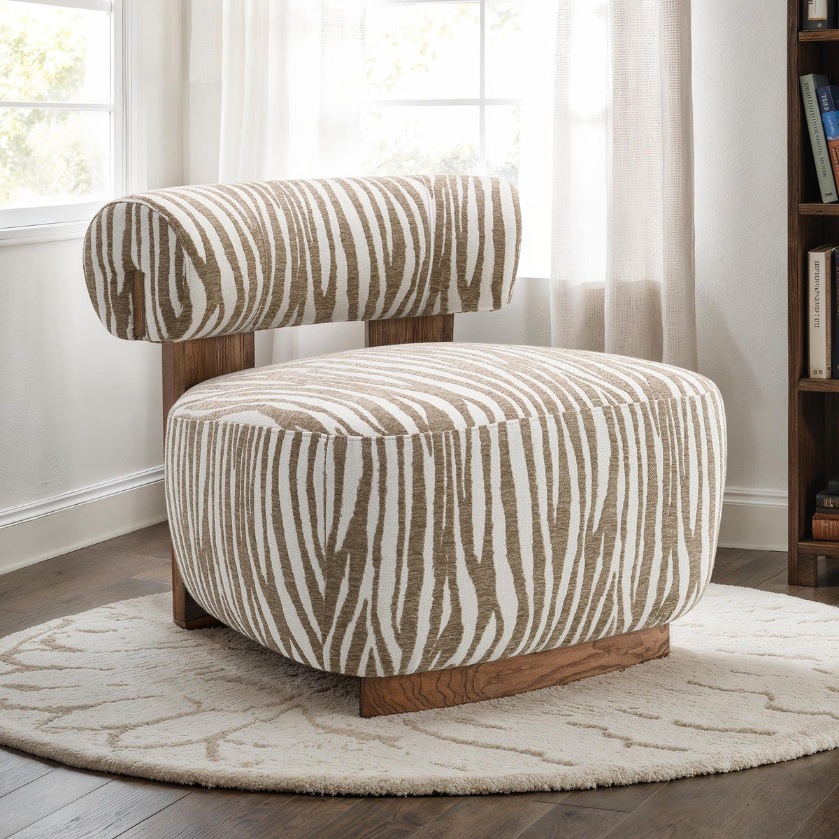 Niobe - Accent Chair, Beige