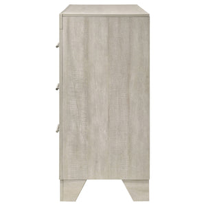 Strout - 6 Drawer Dresser - Cream