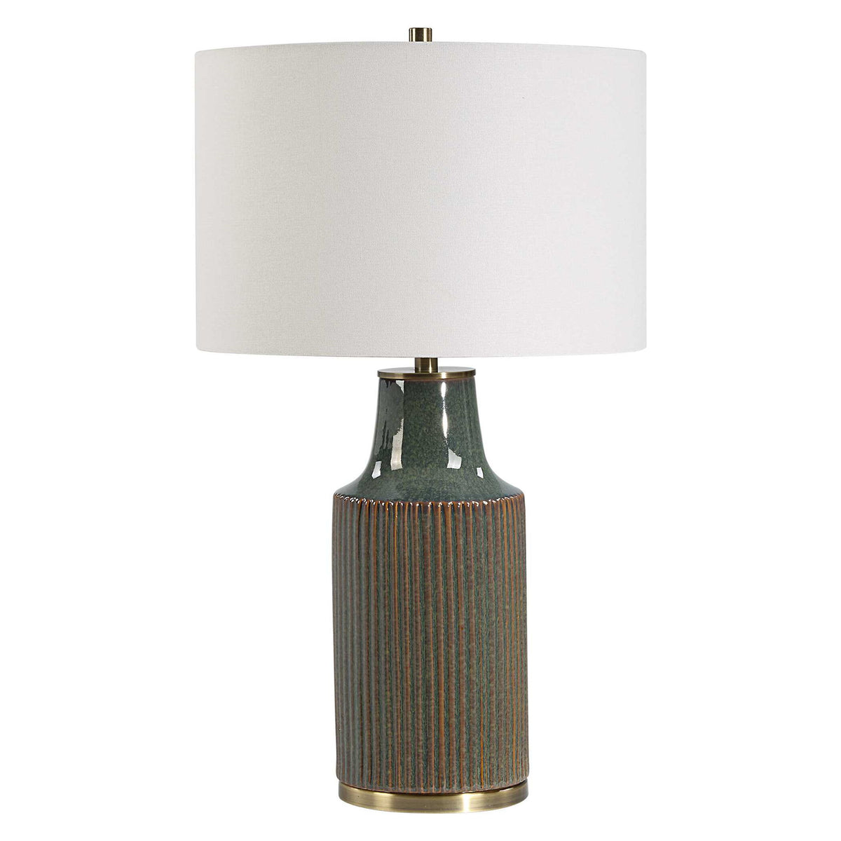 Table Lamp - Dark Green