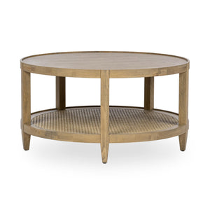 Devin - Solid Wood Round Table - R&R Furniture Gallery (Fountain Valley, CA)
