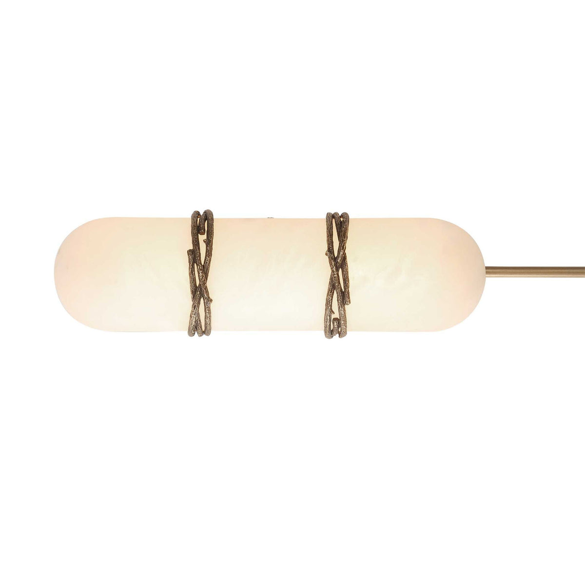 Entangled Vine - 1 Light Sconce - Brass / White
