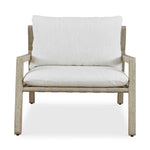 Strapped - Outdoor Lounge Chair - Light Brown / Light Gray