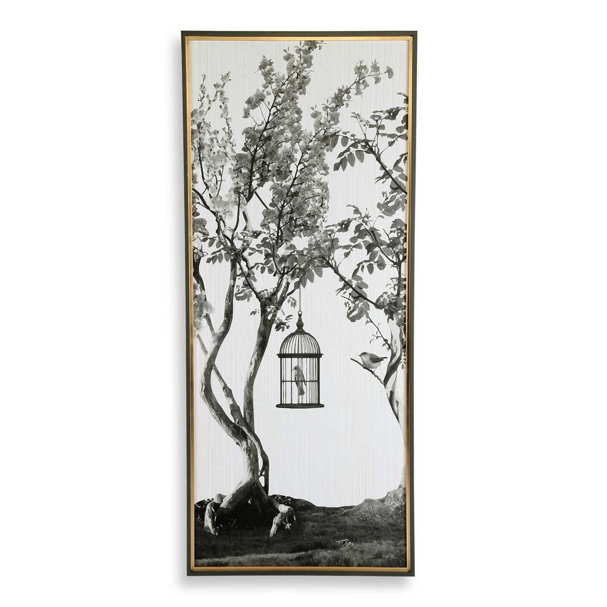 Woodland Songbird - Framed Print - Left
