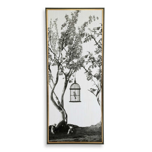 Woodland Songbird - Framed Print - Left