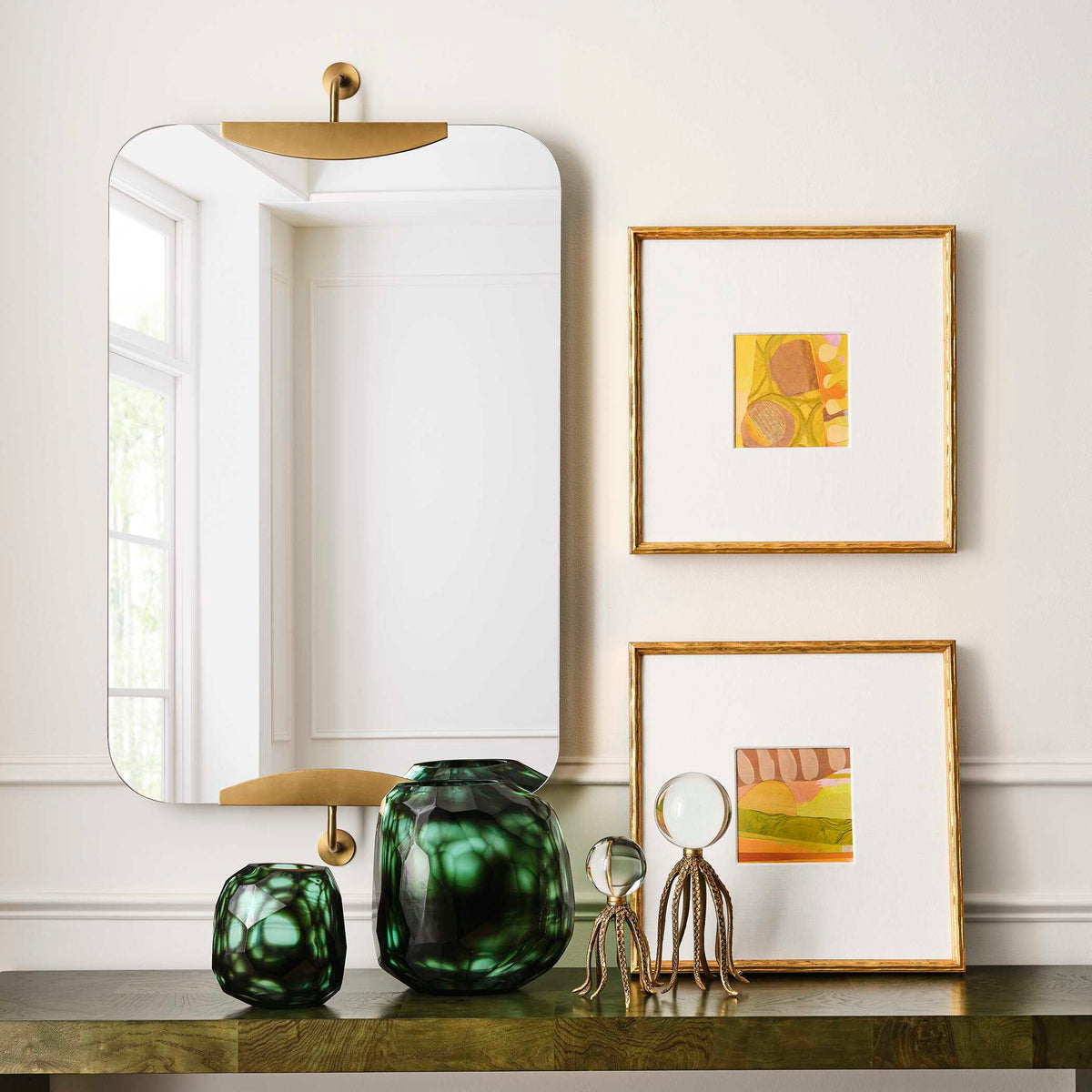 Outstanding - Mirror - Brass