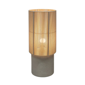 TOV Furniture Mondada concrete floor lamp with a modern, minimalist design and cylindrical shape for contemporary lighting.