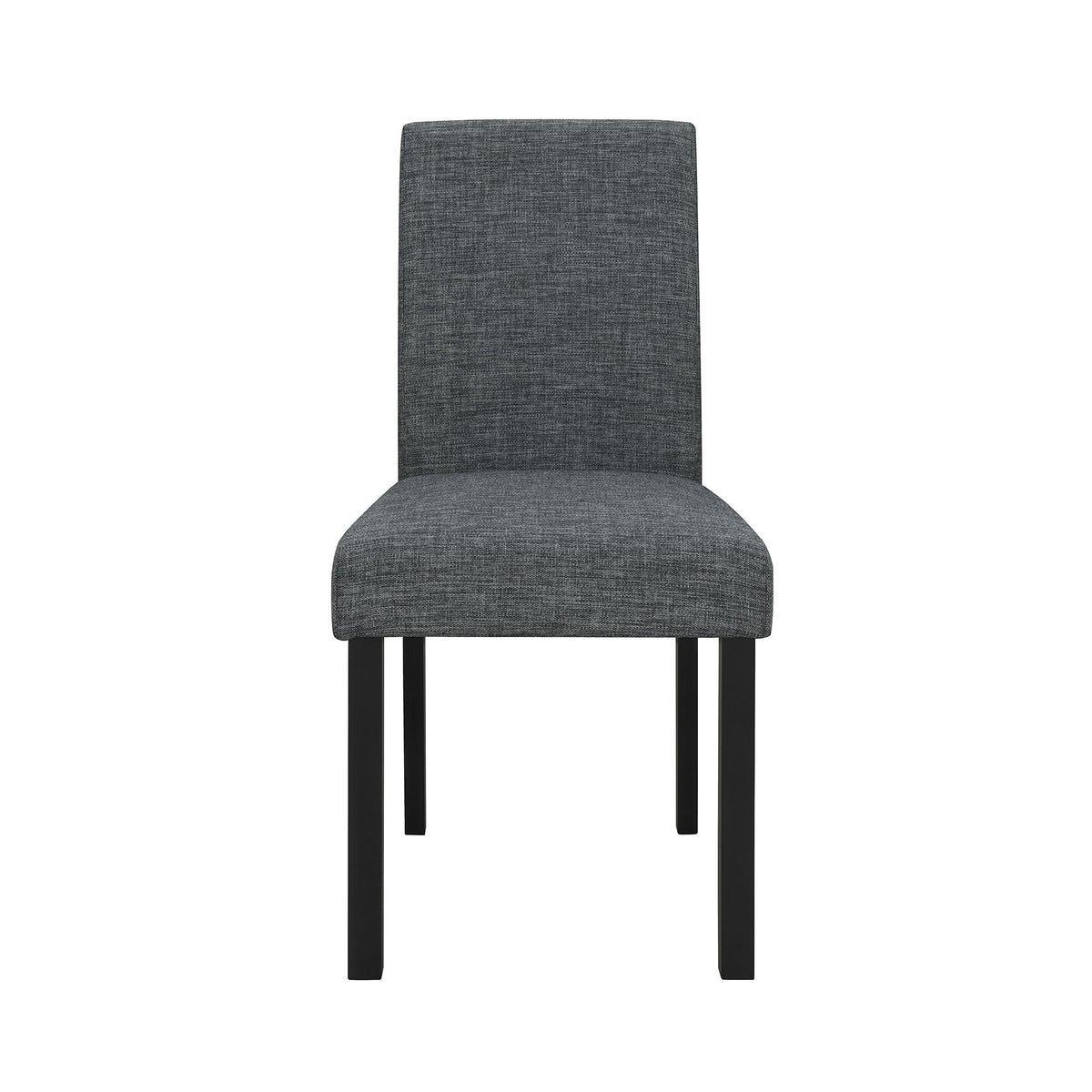 Sarang - Panda Dining Table With 4 Padded Dining Chairs - Black