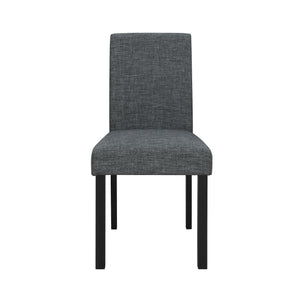 Sarang - Panda Dining Table With 4 Padded Dining Chairs - Black
