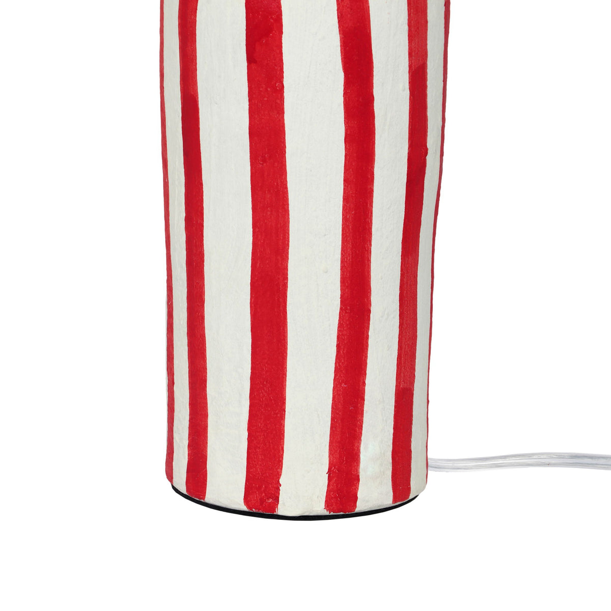 Maiori - Striped Papier Mache Table Lamp - R&R Furniture Gallery (Fountain Valley, CA)