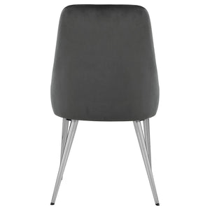 Side Chairs Upholstered With Tapered Legs (Set of 2)