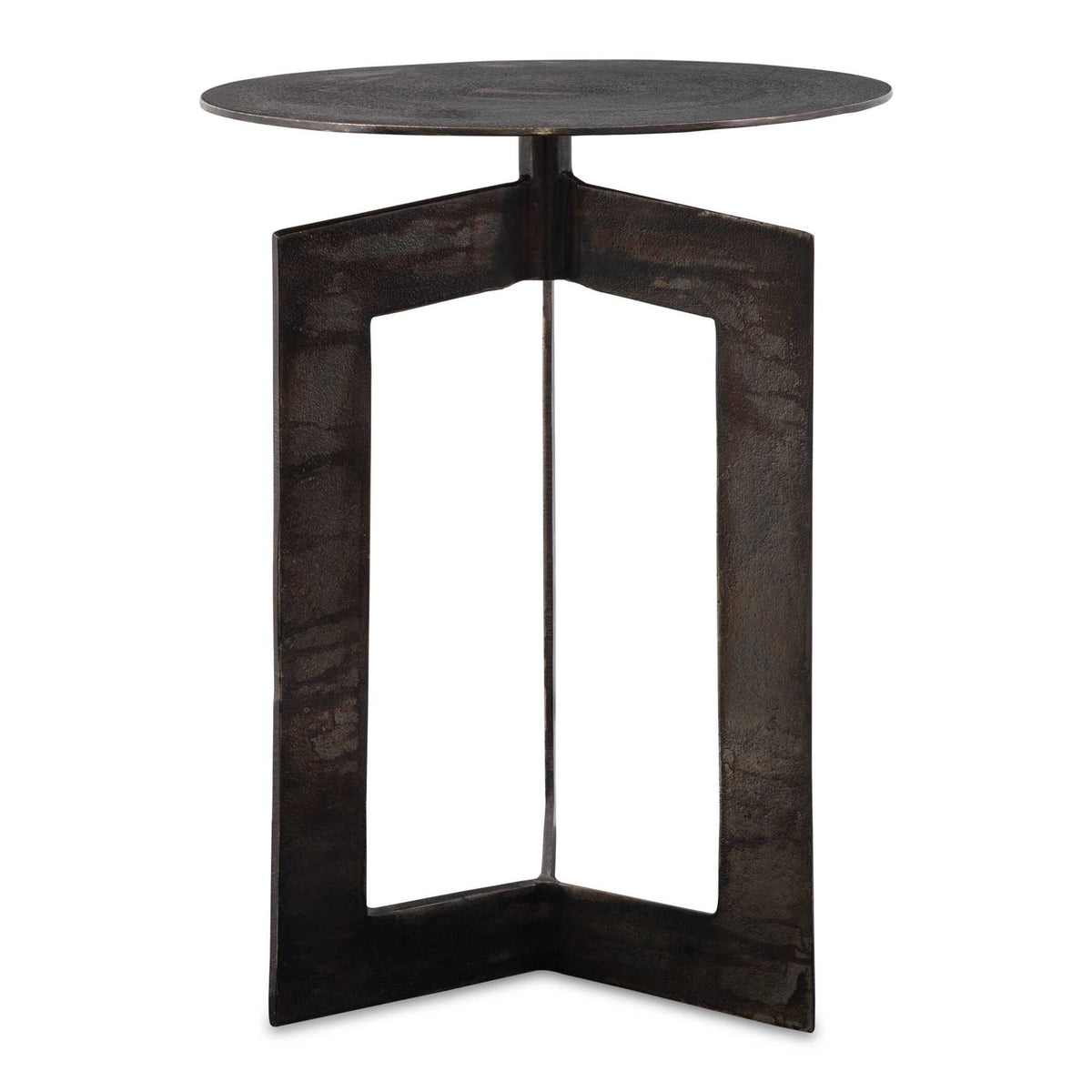 Deltoid - Accent Table - Gunmetal
