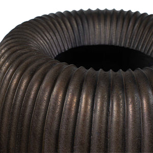 Vector Ridge - Indoor-Outdoor Planter - Bronze
