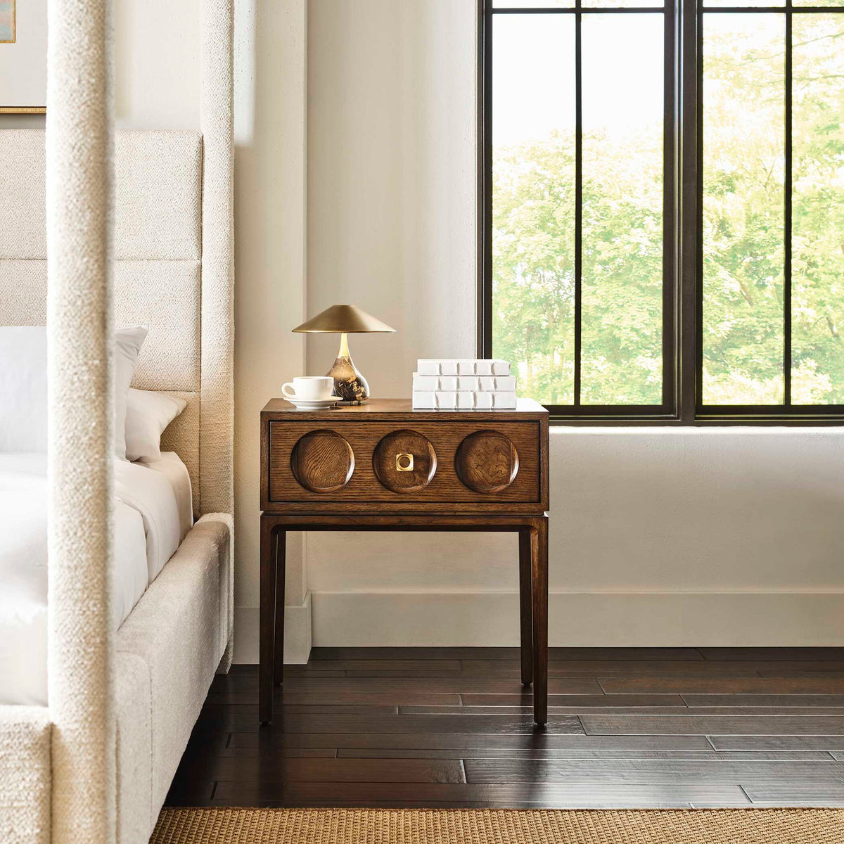 Roundabout - Side Table - Cocoa Brown