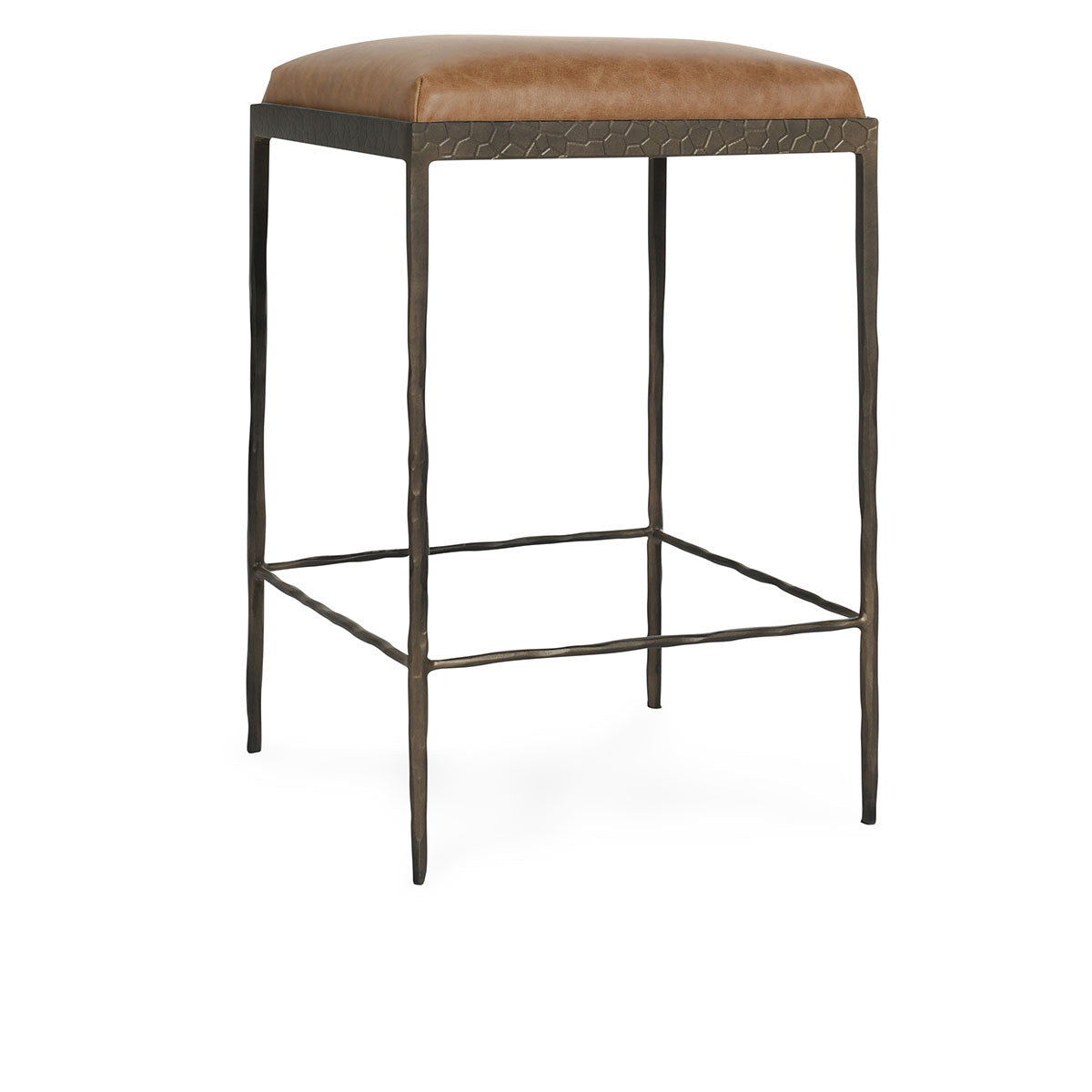 Bose - 26" Leather Counter Stool - R&R Furniture Gallery (Fountain Valley, CA)