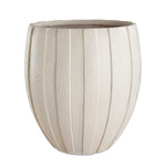 Ridgehaven - Textured Outdoor Planter - White