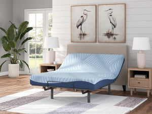 Sierra Sleep® by Ashley Peak 2.0 8-inch Memory Foam Mattress with plush top and supportive foam layers for comfortable sleep