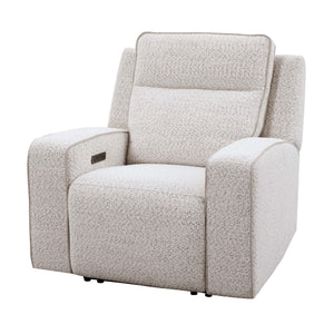 Lancaster - Power Zero Gravity Recliner P2 - Fluffy River Rock - R&R Furniture Gallery (Fountain Valley, CA)