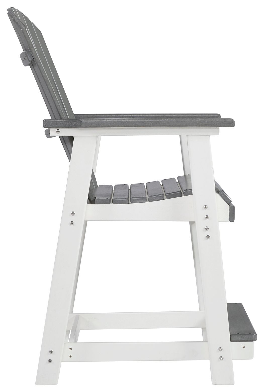Transville - Barstool (Set of 2) - Gray / White - R&R Furniture Gallery (Fountain Valley, CA)