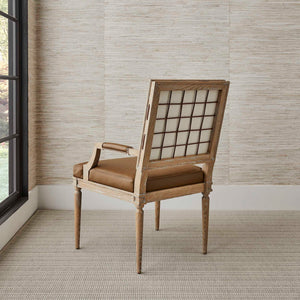 French Connection - Armchair (Set of 2) - Woodtone / Beige