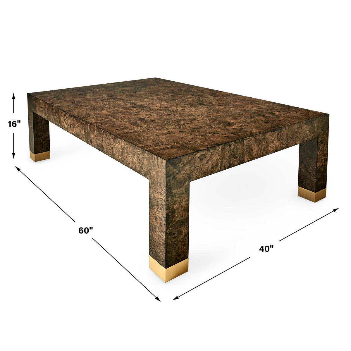 Ingrain - Coffee Table - Cocoa Brown