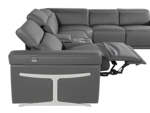 1126 - 10-Piece U-Shaped Sectional Sofa In With 4 Power Recliners & Power Headrests