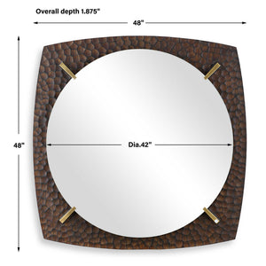 Pinned Down - Mirror - Brown