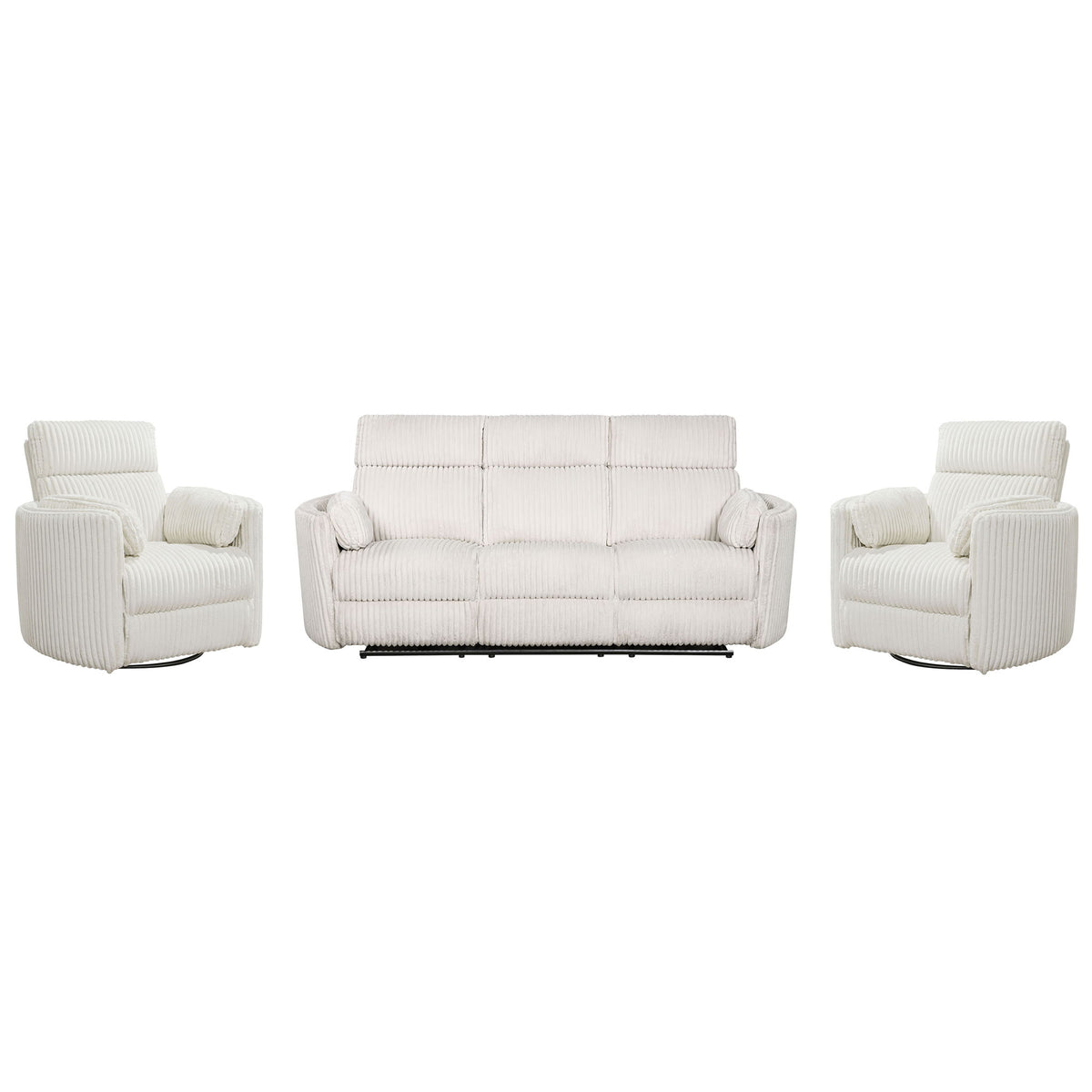 Radius - Power Reclining Sofa Set - R&R Furniture Gallery (Fountain Valley, CA)