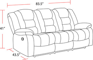 Bolton - Glider Reclining Sofa Set
