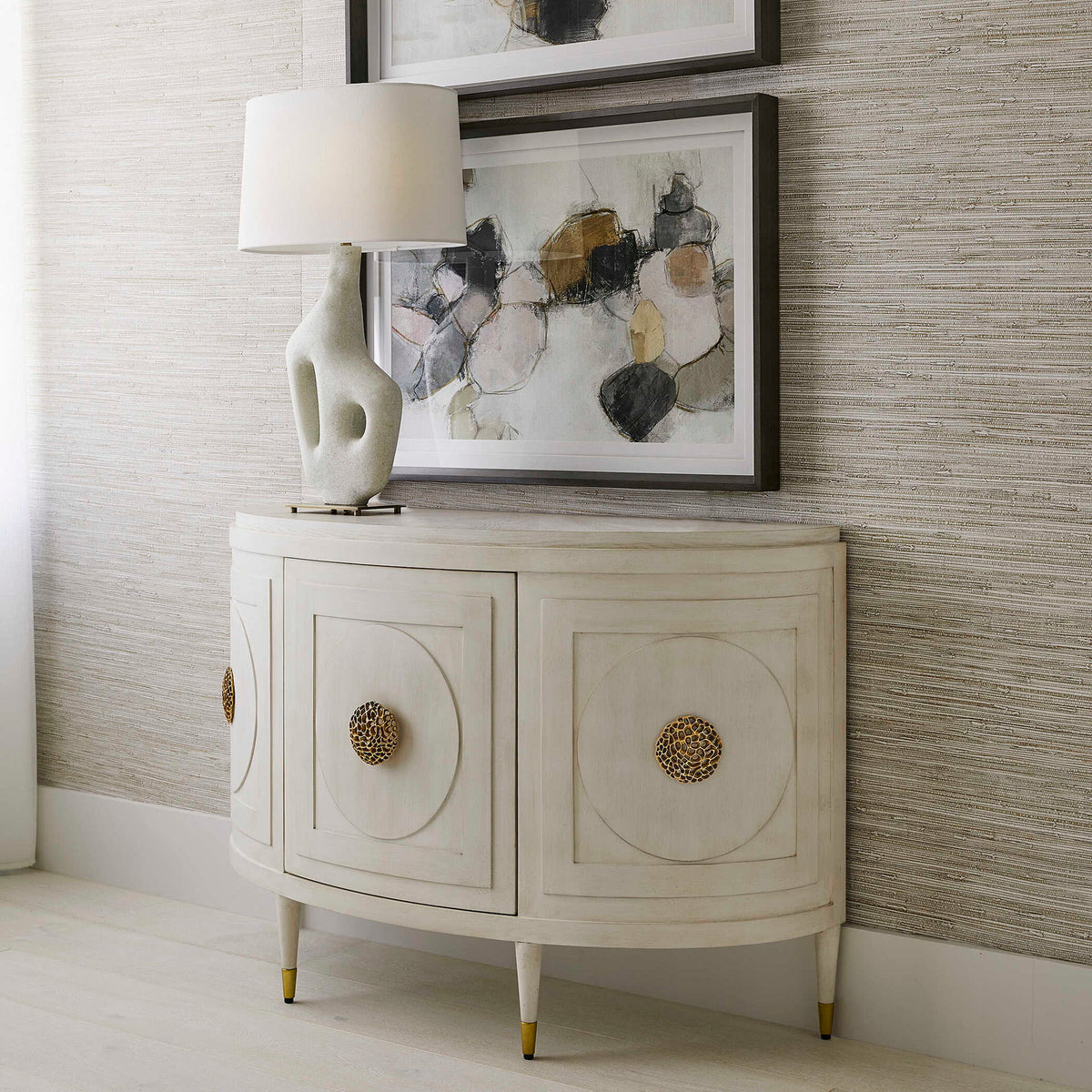 Formation - Table Lamp - Brass / Gold / White