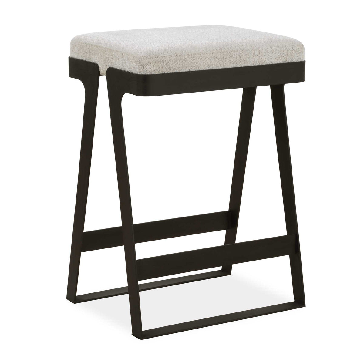 Hover - Iron Counter Stool - Black