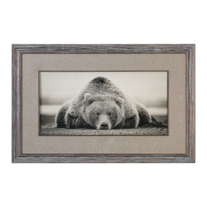 Deep Sleep - Bear Print - Silver