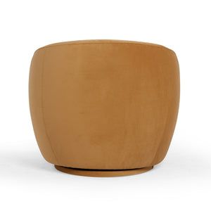 Jordan - Velvet Swivel Chair - R&R Furniture Gallery (Fountain Valley, CA)