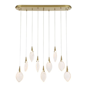 Deluge - Pendant - Bright Brass