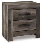 Wynnlow - Two Drawer Night Stand - Gray - R&R Furniture Gallery (Fountain Valley, CA)