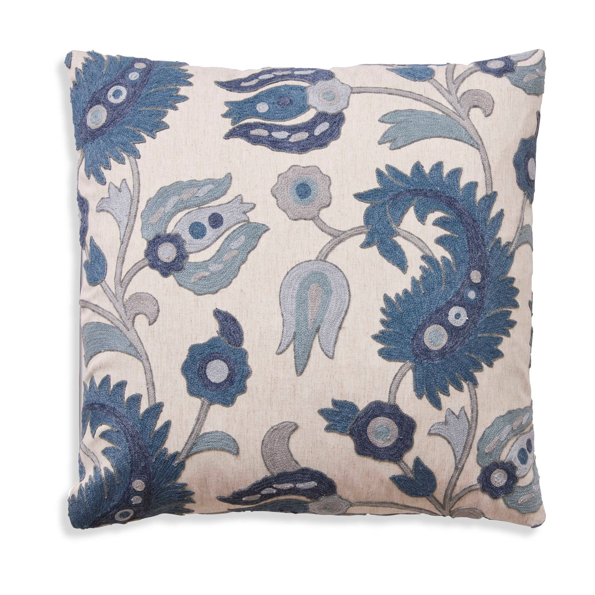 Summer Garden - Pillow - Blue
