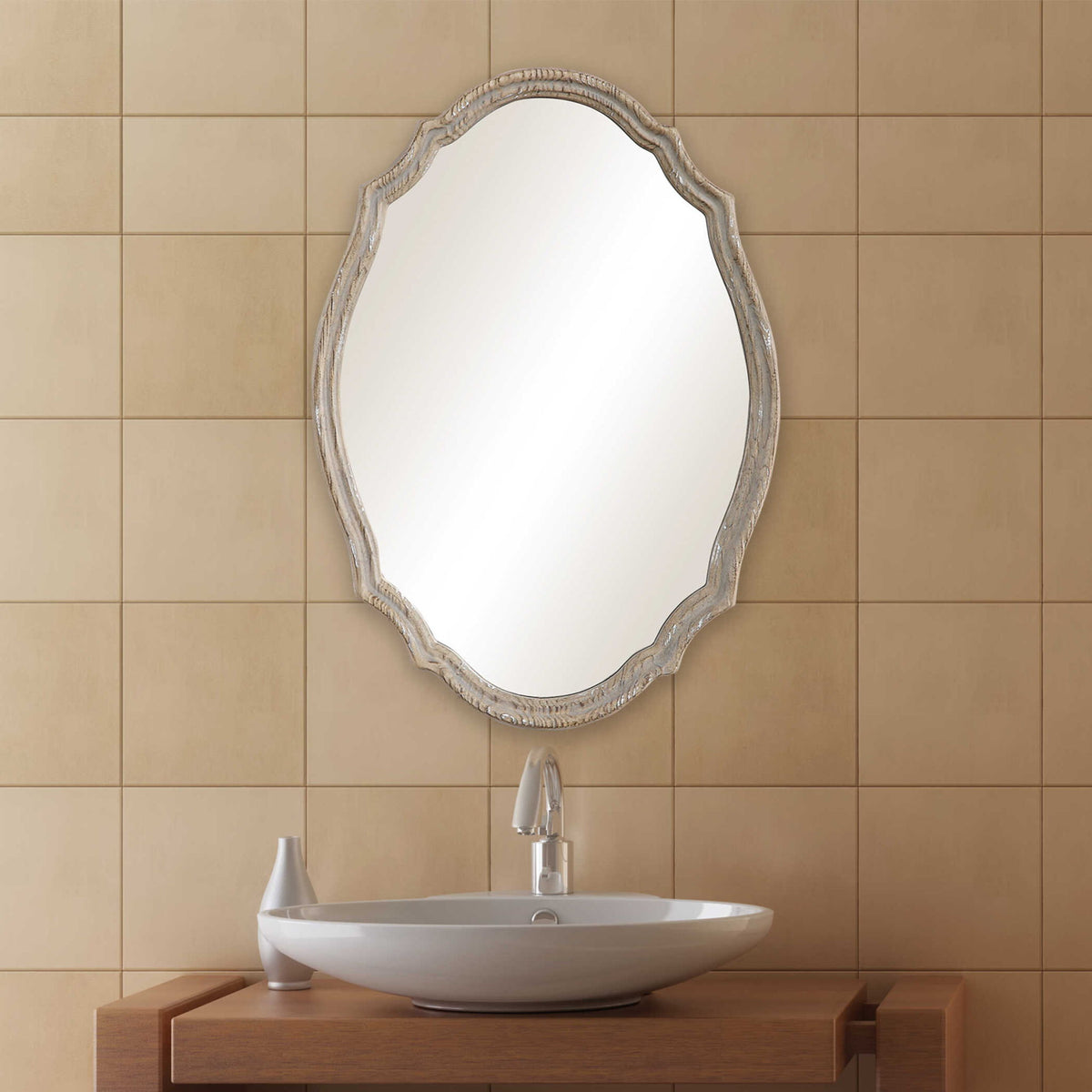 Mirror - Light Ivory