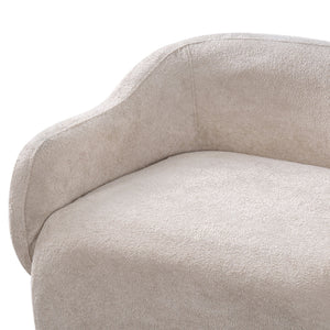 Modern Accent Chair With Recessed Arms And Tight Back
