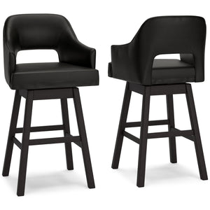 Tallenger - Upholstered Swivel Barstool (Set of 2)