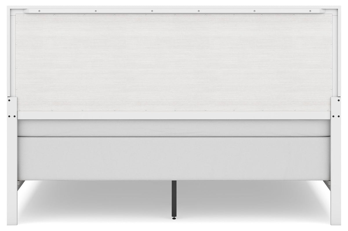 Binterglen - King Panel Bed - White