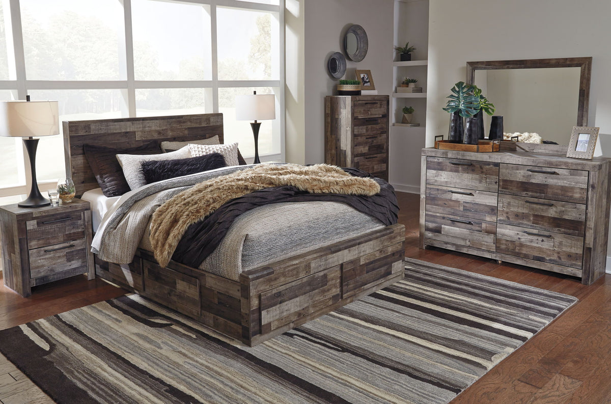 Derekson - Panel Bed - R&R Furniture Gallery (Fountain Valley, CA)