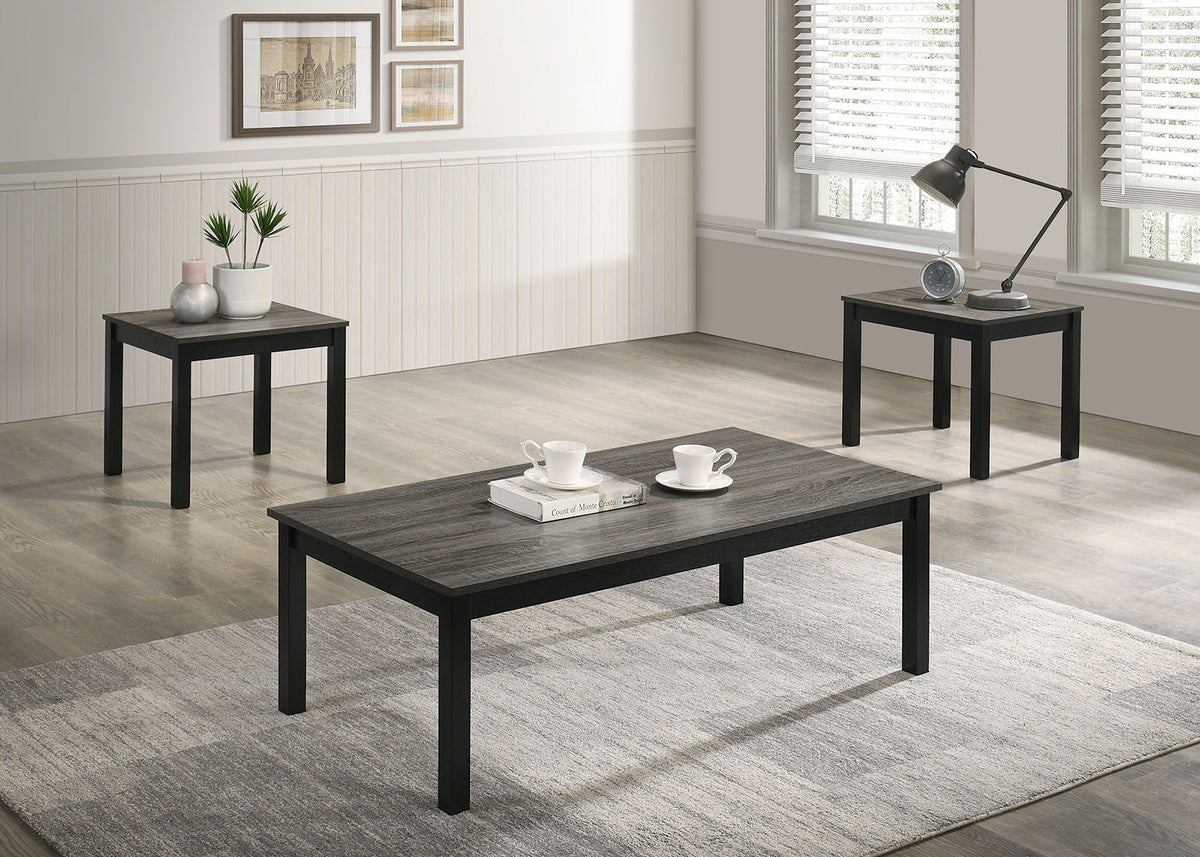 Findlay - 3 Pc. Table Set, Gray