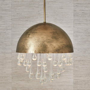 Downpour - 6 Light Pendant - Round