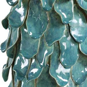 Mina - Table Lamp - Teal Blue