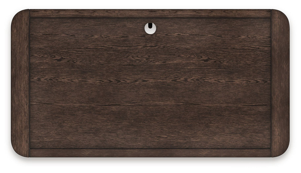 Breckington - Home Office Desk - Dark Brown - R&R Furniture Gallery (Fountain Valley, CA)