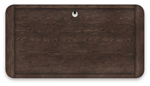 Breckington - Home Office Desk - Dark Brown - R&R Furniture Gallery (Fountain Valley, CA)