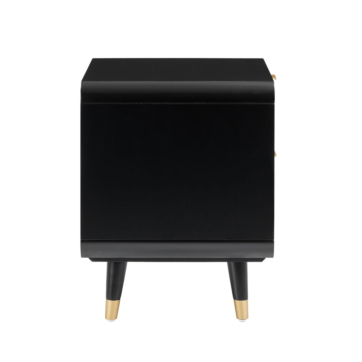 Christine - Nightstand - Black - R&R Furniture Gallery (Fountain Valley, CA)