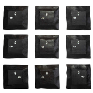 Malosi - Wood Wall Decor (Set of 9) - Black