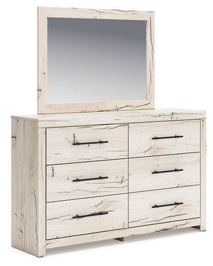 Lawroy - Dresser And Mirror - Light Natural - R&R Furniture Gallery (Fountain Valley, CA)