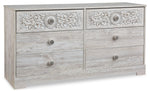 Paxberry - Six Drawer Dresser - Weatherworn - Whitewash - R&R Furniture Gallery (Fountain Valley, CA)